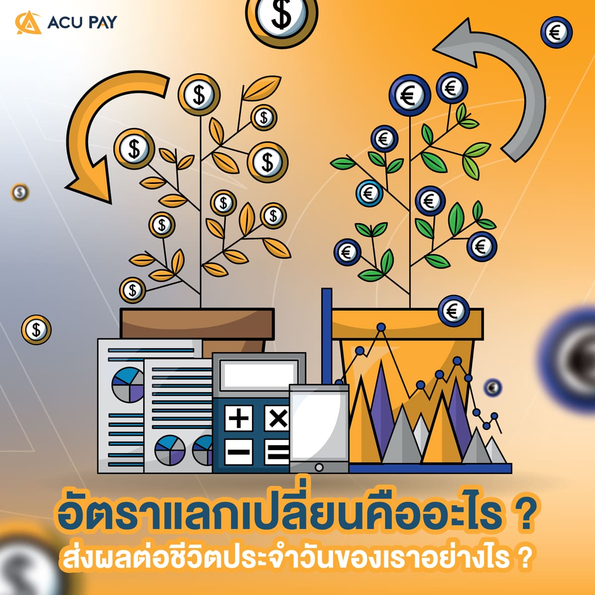 อัตราแลกเปลี่ยนคืออะไร - Acu Pay Thailand