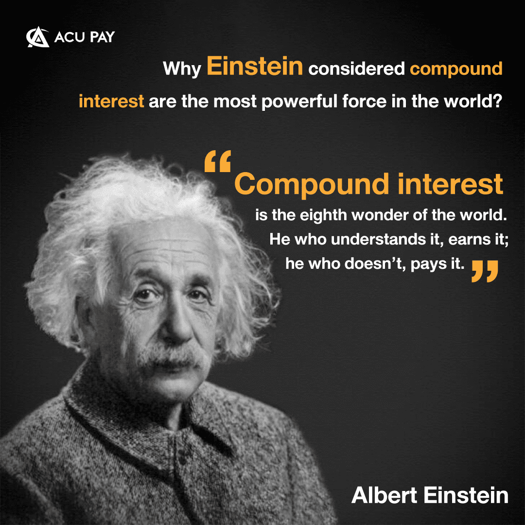 Why Einstein considered compound interest are the most powerful force in the world?