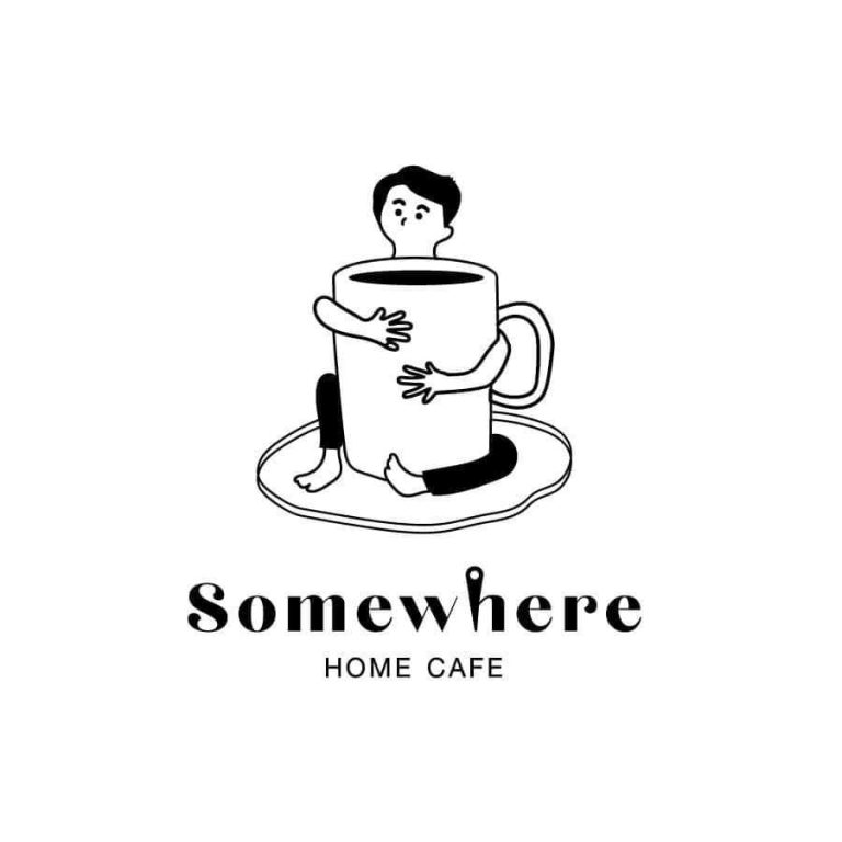 Somewhere HOME CAFE - โลโก้